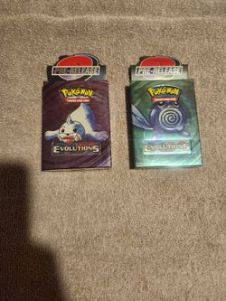 Pokémon XY Evolutions Pre-Release Kits Lot of 2