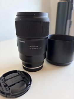 Tamron 90mm Macro Sony E Mount lens