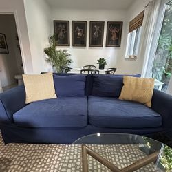 Navy couch 