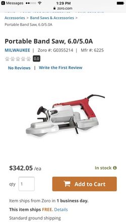 Portable band saw