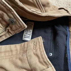 DULUTH Trading Co. Men’s 34x32 Fully FLEECE Lined work pants; LIKE NEW!