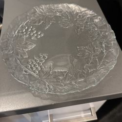 Glass Platter Plates 