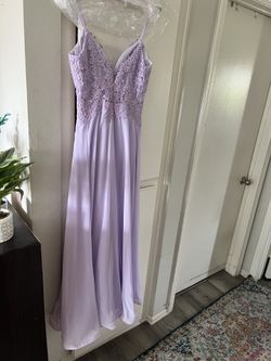 Lavender Prom Dress Size Small
