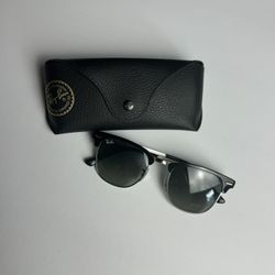 RayBan Clubmaster Metal Chrome Sunglasses