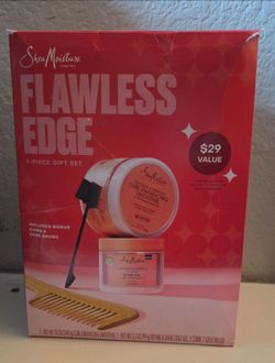 Shea moisture flawless edge gift set with curl enhancing smoothie and edge gel