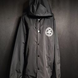Men's Black Blackcraft  Cult Windbreaker Jacket (Size XL)