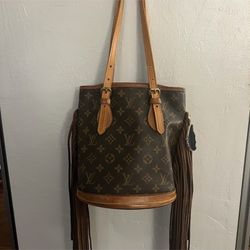 Vintage Boho Bag Louis Vuitton Revamped Bucket Bag