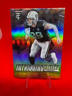 Maxx Crosby Raiders Intriguing Players Holo Trading Card