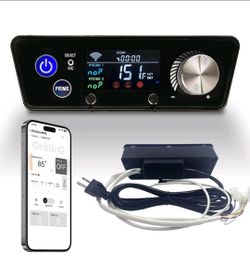Anrain Smart WiFi PID Trapezoid Control Board w/ Smart App Control for Pit Boss Vertical Wood Pellet Grill.