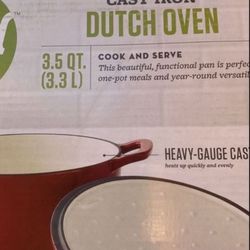 Food  Network  Dutch  Oven  3,5 QT