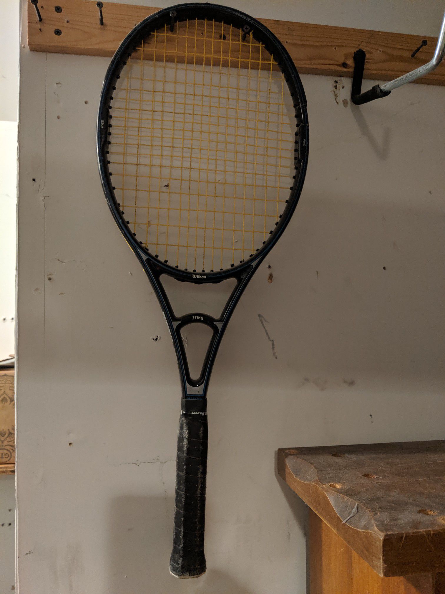 Wilson high beam tennis racquet