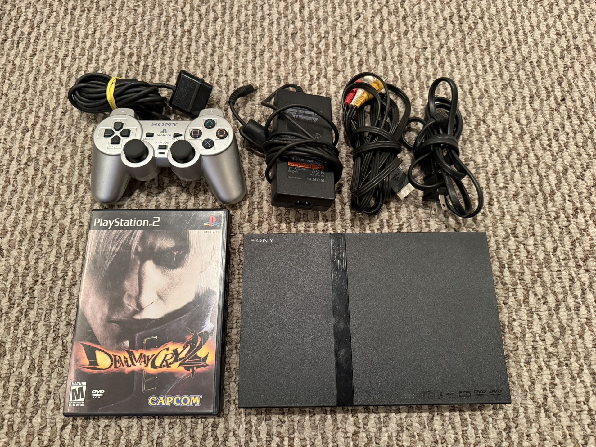 PS2 Slim + DMC 2