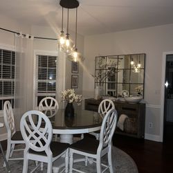 Dining Table And Six Chairs 