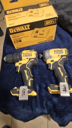 Dewalt Drill And Impact With Fast Charger NO BATTERIES