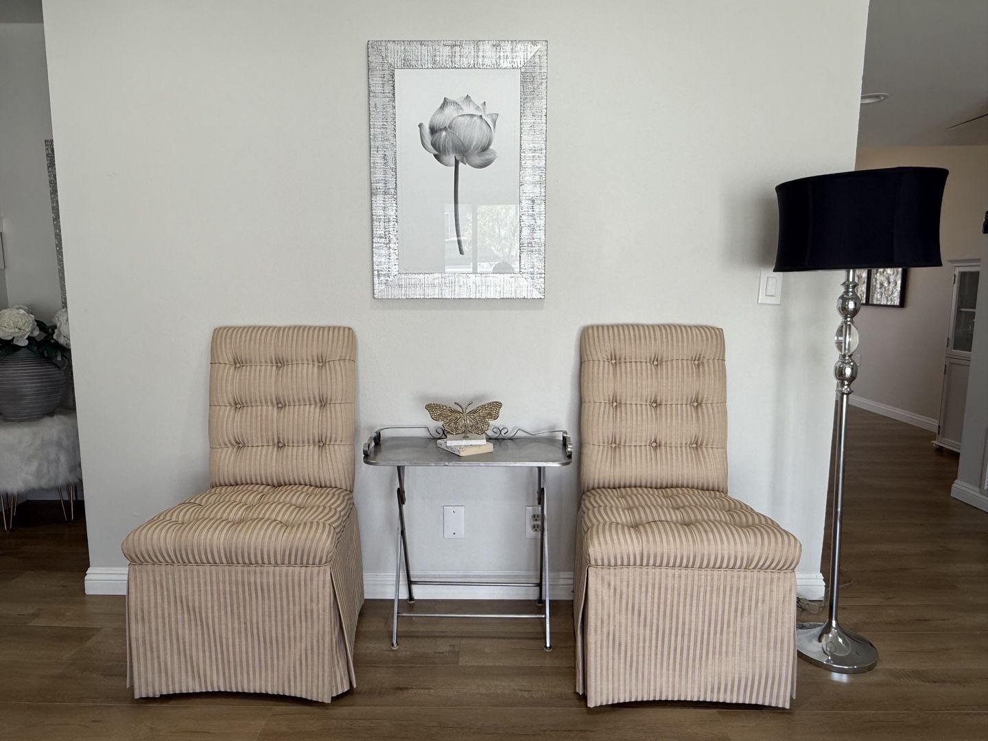  2 Lakeshore Classic Armless Dining Chairs