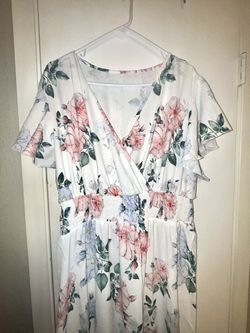 PLUS SIZE SPRING DRESS