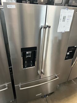 Kitchenaid 36 refrigerator French dr