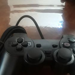 New BLACK PS2 Shock Controller
