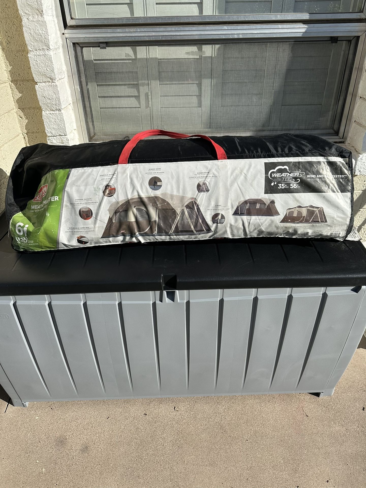 Coleman WeatherMaster® 6-Person Tent with Screen Room