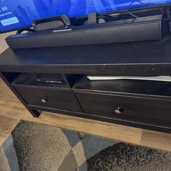 Tv stand with2 drawers and open shelf