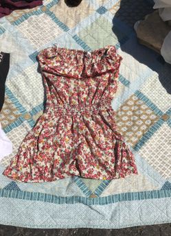 Cute floral romper
