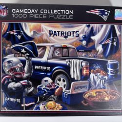 New England Patriots 1000 Piece Puzzle - NFL Gameday Collection (Factory Sealed)
