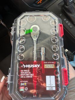 Husky 24 piece ratchet set