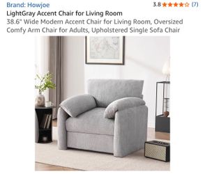 LightGray Accent Chair