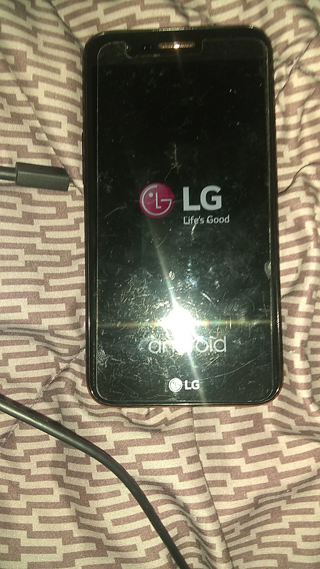 Locked LG cell phone