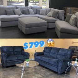 ♥️♥️NUEVOS!! $40 O Menos Enganche!Secciónales, Salas TODO en LIQUIDACIÓN!’♥️♥️ 🚛Entrega disponible 
