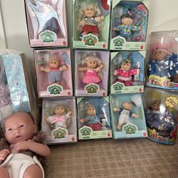 Cabbage Patch minis And Other Baby Dolls 