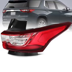 Chevy Traverse LED Tail Light Assembly Rear Left Driver Side Red