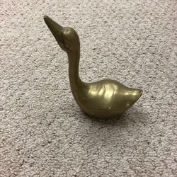 Brass Duck Ornament