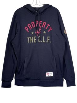 NEW Under Armour Project Rock Red One "Property of The E.L.F." Hoodie - 2XL