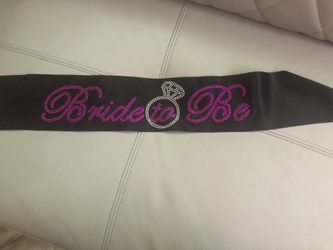 Bride to Be Sash