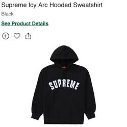 Supreme Icy Arc Hoodie. Leave Offers Or Trades 