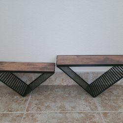 New Triangle Wall Mounted Floating Shelves