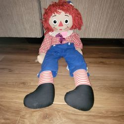 Vintage Raggedy Andy Doll. 