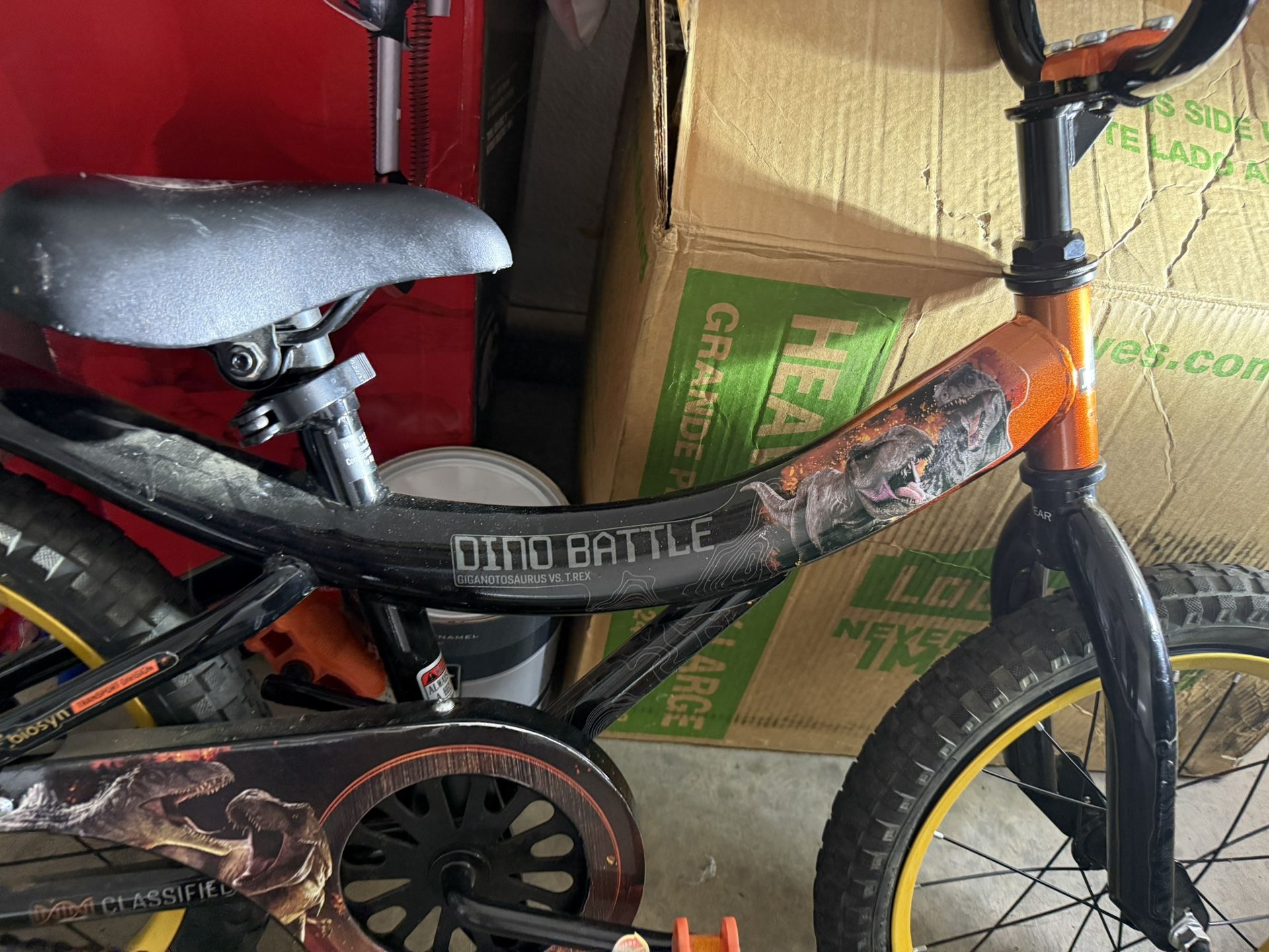 Toddler Dino Bike
