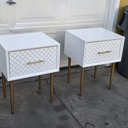 Ikea modern night stand ,side tables $65