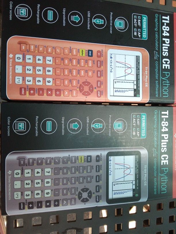 TI 84 Plus CE Python Graphing Calculator