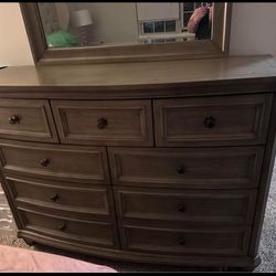 Dresser and Mirror