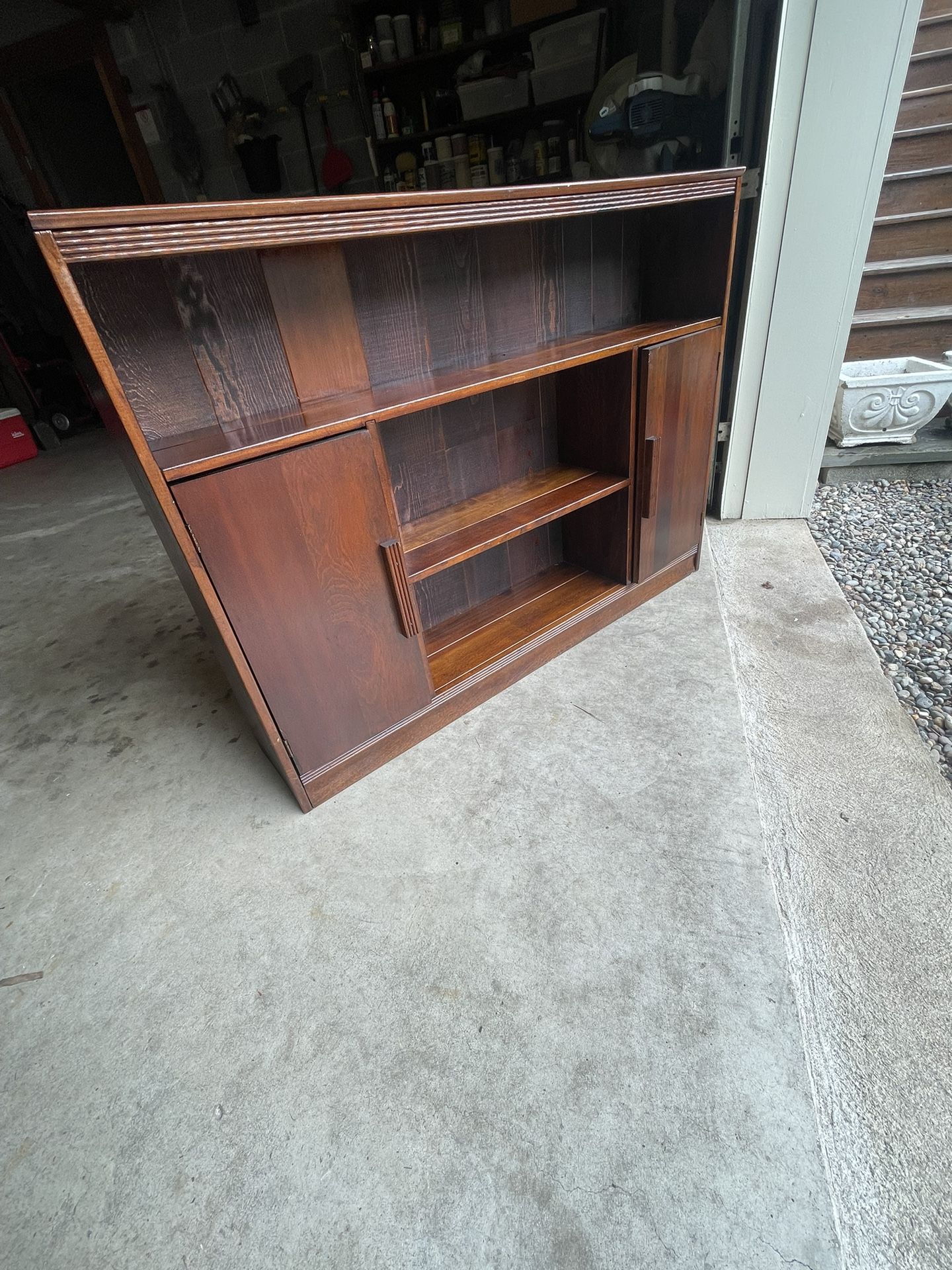 Antique Bookcase.