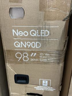 SAMSUNG 98-Inch Class Neo QLED 4K UHD QN90D Series Mini LED Quantum HDR 64x, Object Tracking Sound+ , Ultra Viewing Angle, Smart TV with Alexa Built-I