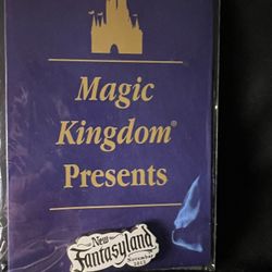 Disney Magic Kingdom New Fantasyland Pin 2012 with Original Card Presentation 