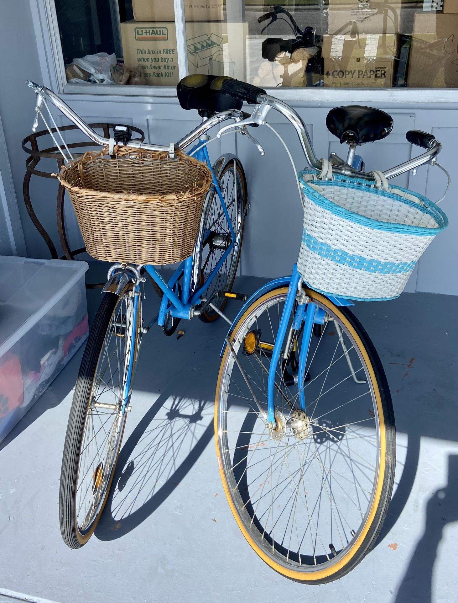 Two His And Her Schwinn Bikes