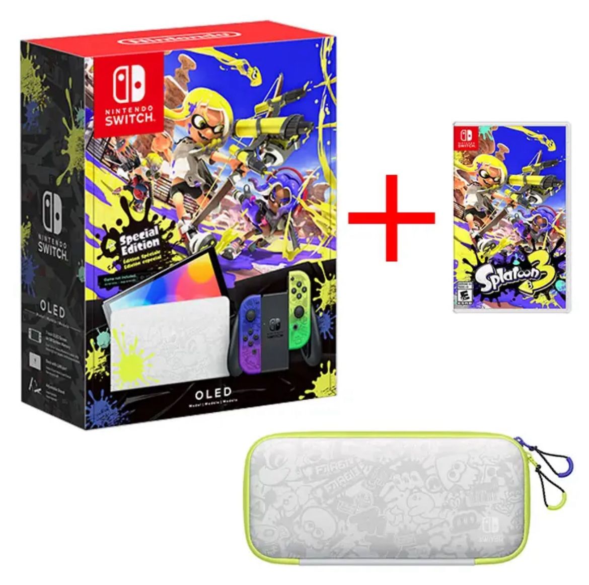Nintendo Switch Oled Splatoon 3 Edition