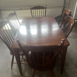 Wood Kitchen Table And Chairs