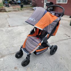 Bob Gear Motion Four-Wheel Stroller-Orange