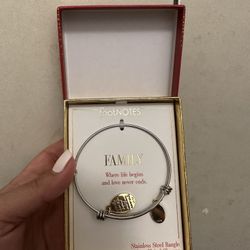Family Charm Stainless Steel bracelet